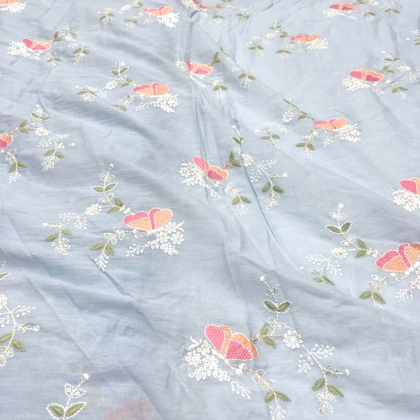 Pure Cotton Beautiful Embroidery