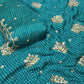 Pure Crepe Bandhani Cutdana Nalki Work with Matching Chinon Dupatta(₹650 & ₹550 per meter)