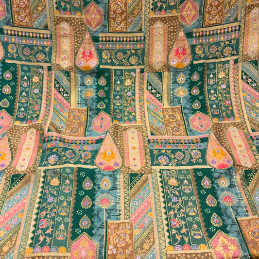 Pure Banarsi Dola Silk Soft Brocades @₹750/mtr