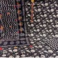Pure Cotton Black Kutchi Suit (Unstitched)