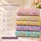 Luxury Pure Organza Paisley Position Print Embroidery (₹1350 per meter)