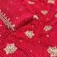 Pure Crepe Bandhani Cutdana Nalki Work with Matching Chinon Dupatta