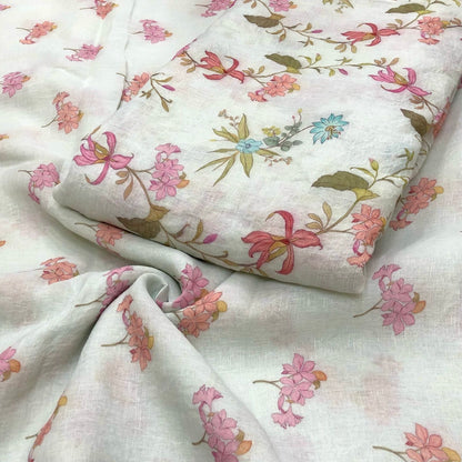 Pure Linen Print Combo (Top+Bottom)