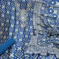 Authentic Gajji Silk Unstitched Suit with Mirror Neckline  (₹3295 per suit)