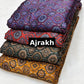 Pure Modal Satin Ajrakh Prints