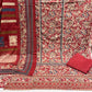 Pure Cotton Lacework Suit (Unstitched)