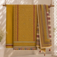 Organic Cotton Lacework Unstitched Suit Mustard (₹2550 per suit)