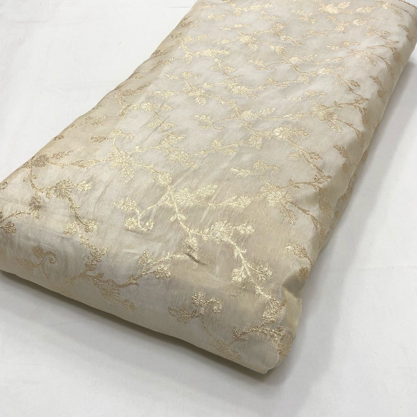 Pure Georgette Tissue Jacquard Dyeable