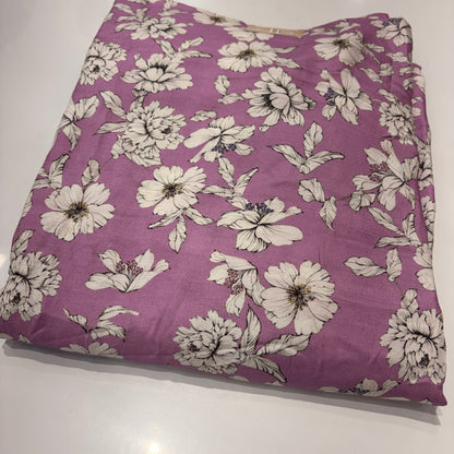 Pure Muslin Floral Unstitched Suit (₹2560 per suit)