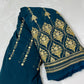 Georgette Zari Embroidered Fabric