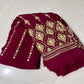 Georgette Zari Embroidered Fabric