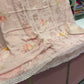 Pastel Nude Pink Premium Muslin 3pc Suit
