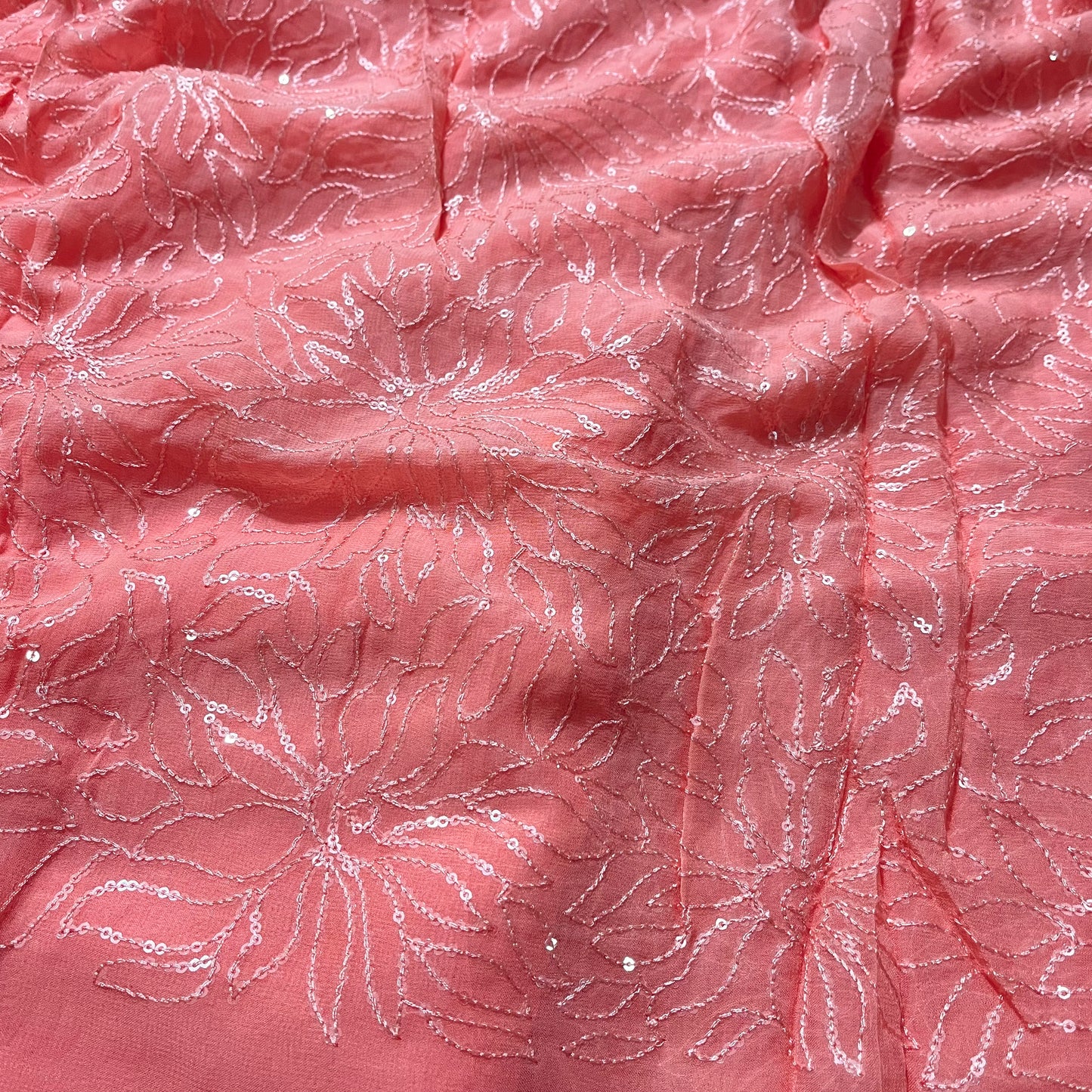 Water Sequence Pure Georgette
