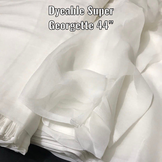 Viscose Georgette Dyeable (Super)