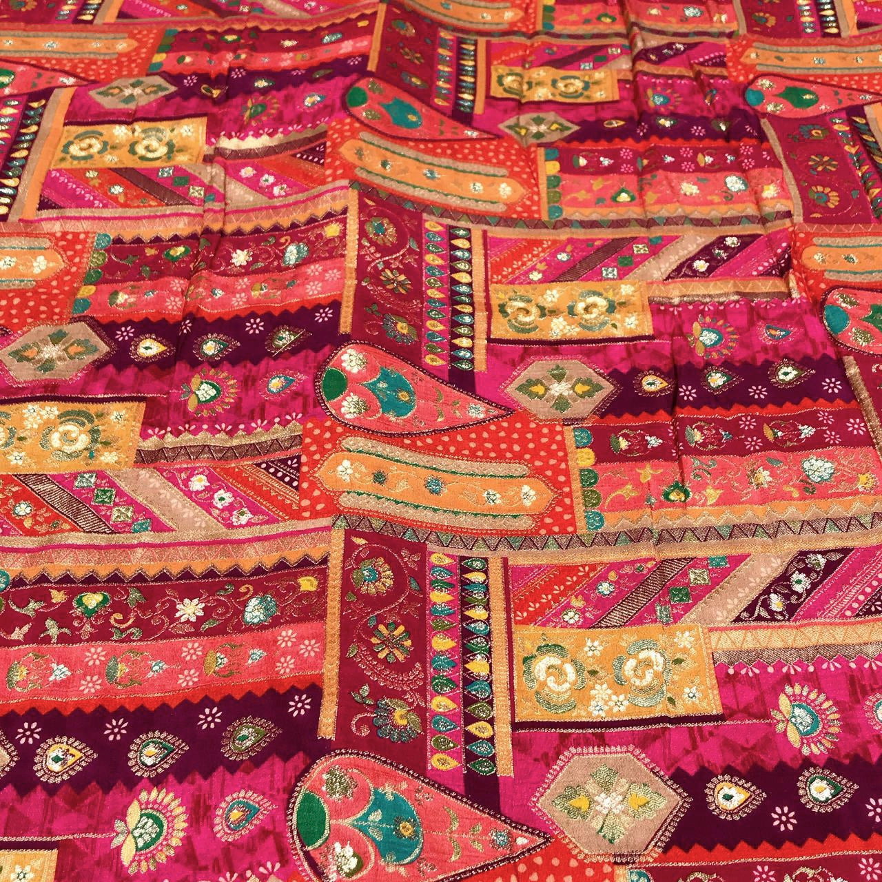 Banarsi Soft Silk Meena Brocades