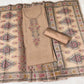 Muslin Silk Embroidered Suit (Unstitched)